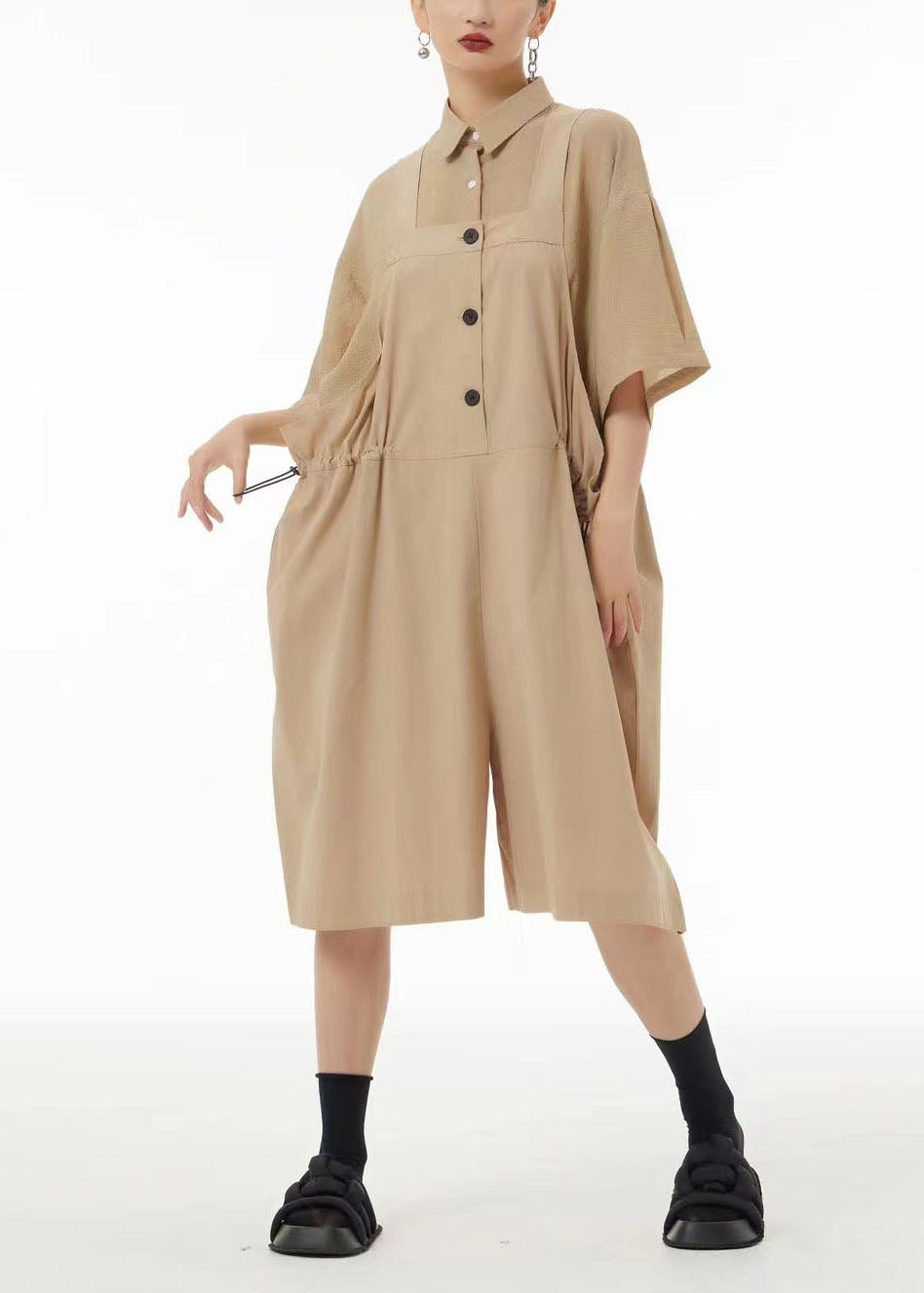Women's Dungarees Jumpsuit Wide Leg | Casual