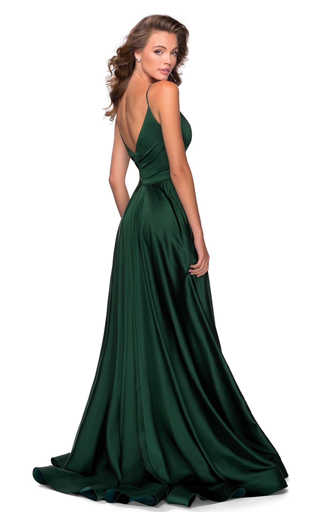 Elegant Women's Bridesmaid Dress With Slit | Maxi