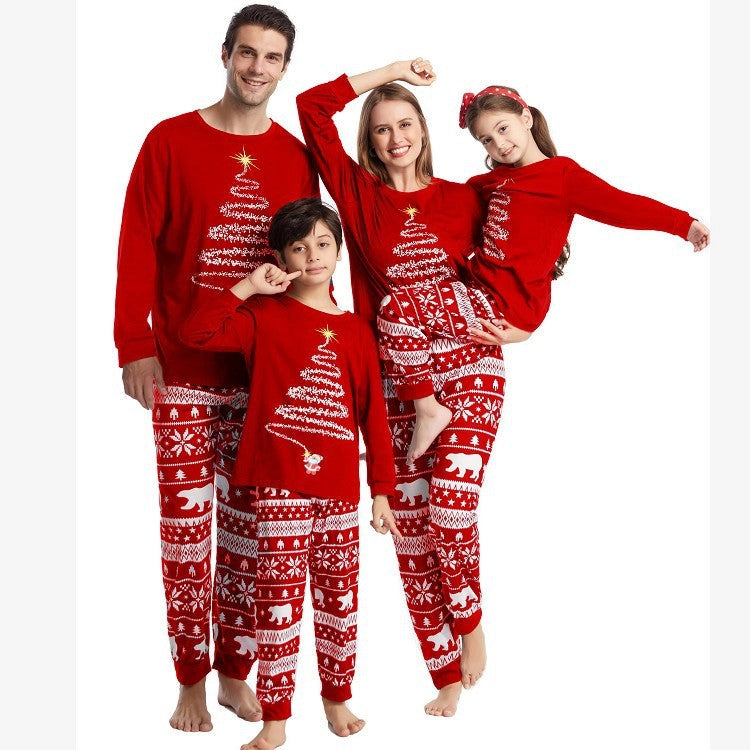 Family Christmas Pyjamas Tree Print | Festive Style