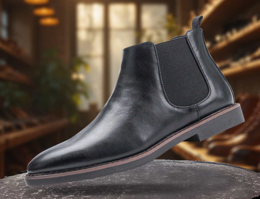 Isidore | Men's Slip On Chelsea Boots