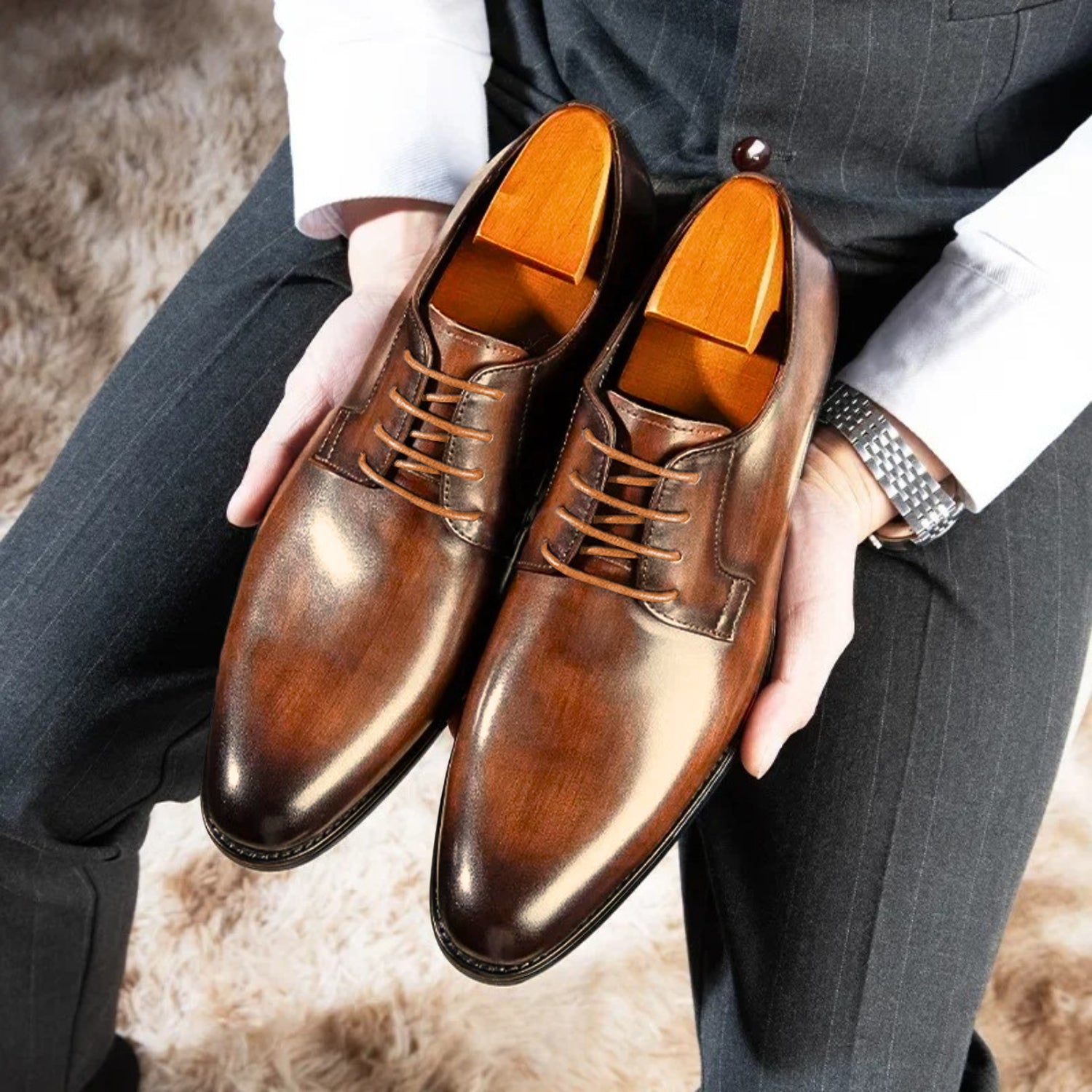 Leon | Men's Wedding Shoes | Oxford Style