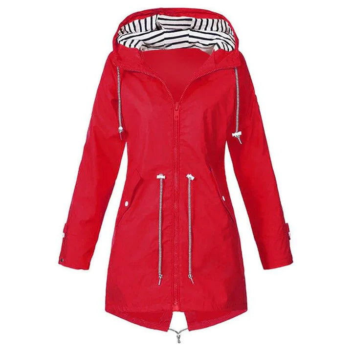 Lightweight Rain Jacket With Hood | Women's