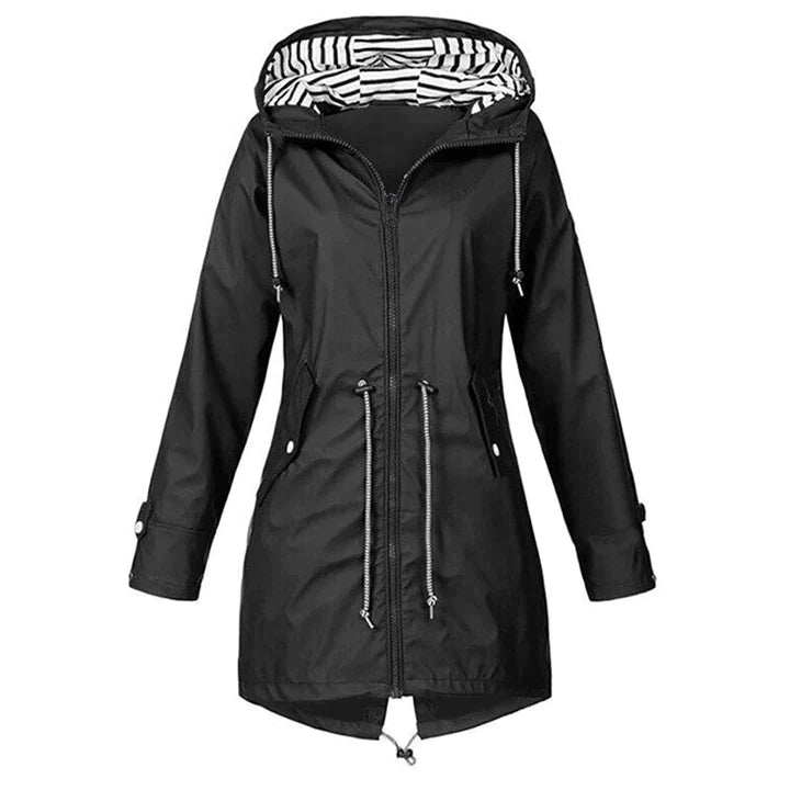Lightweight Rain Jacket With Hood | Women's