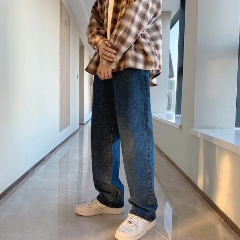 Loose Baggy Jeans Pants for Men | Casual