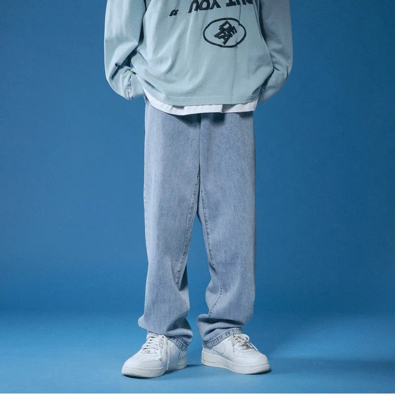 Men's Baggy Jeans Pants with Relaxed Fit | Streetwear Style