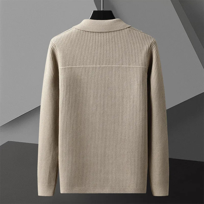 Men's Button Front Long Sleeve Cardigan | Casual