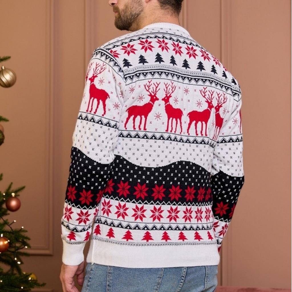 Men's Christmas Jumper Knit Sweater | Holiday