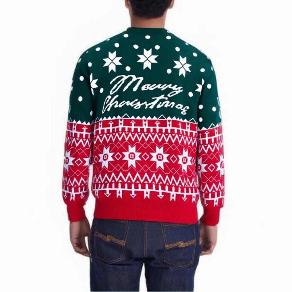 Men's Christmas Jumper Knit Sweater | Patterned