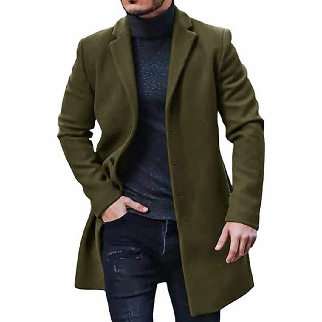 Men's Coat Long Formal | Trench