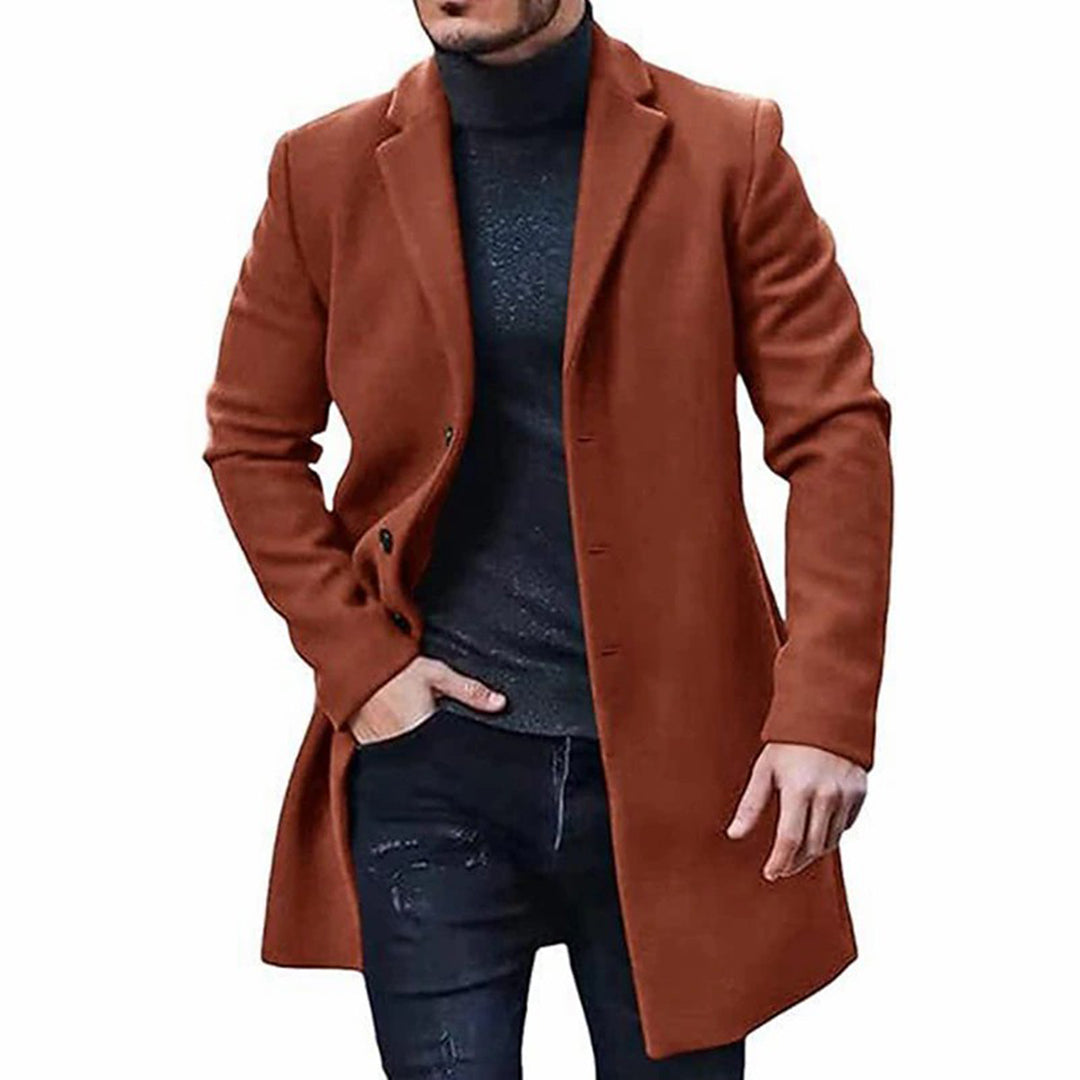 Men's Coat Long Formal | Trench