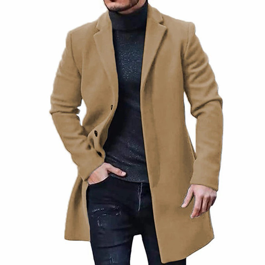 Men's Coat Long Formal | Trench