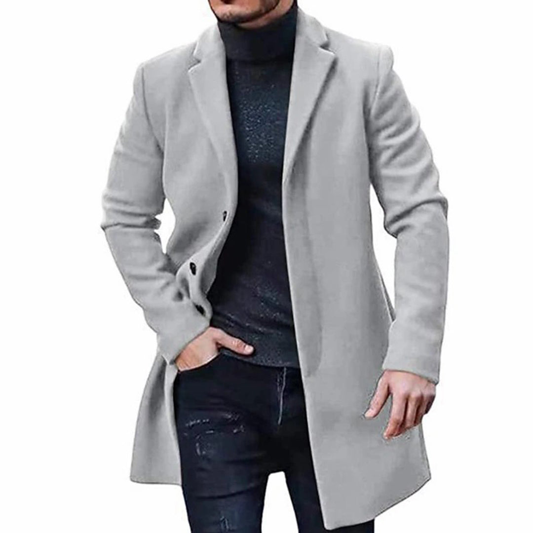 Men's Coat Long Formal | Trench