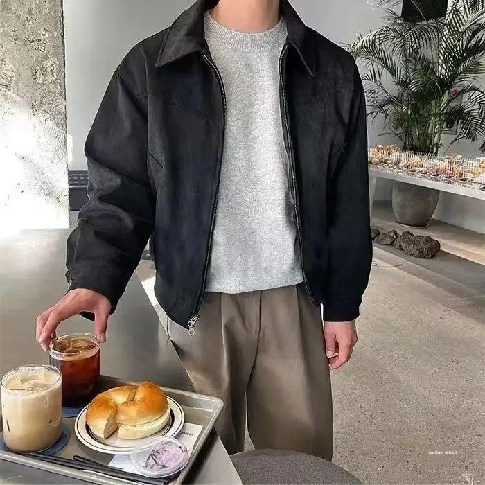 Men’s Jacket Zip Front | Casual