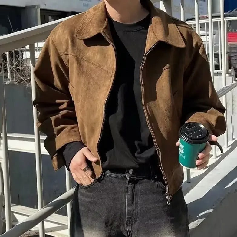 Men’s Jacket Zip Front | Casual