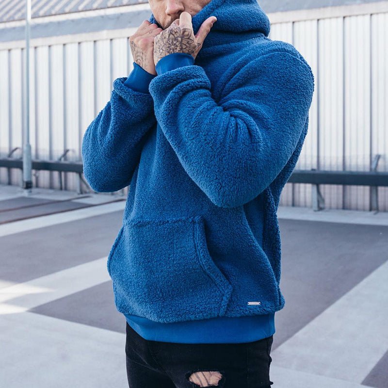 Men's Cozy Pullover Hoodie Relaxed Fit Winterwear | Jumper