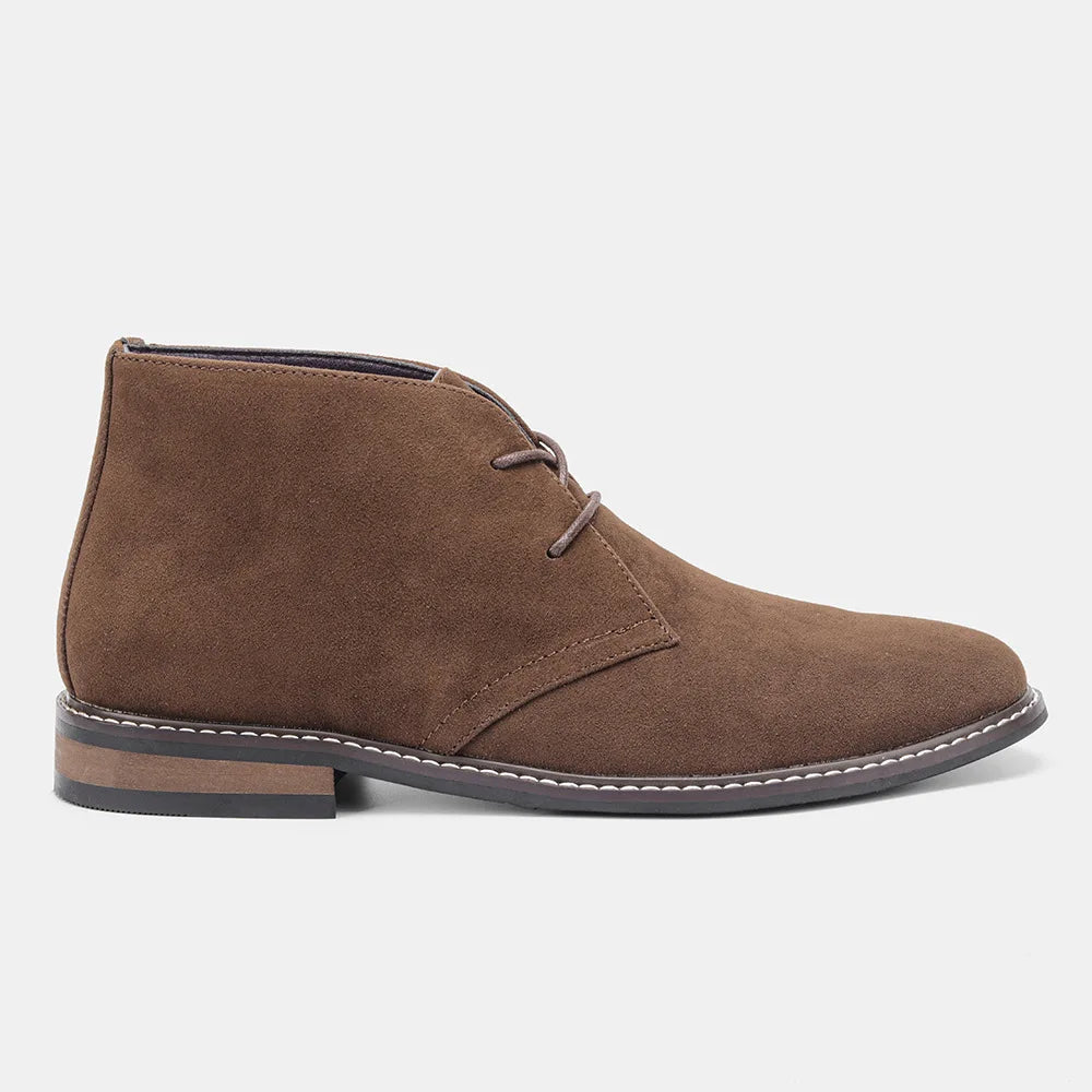 Men's Desert Boots With Lace Up Closure | Classic