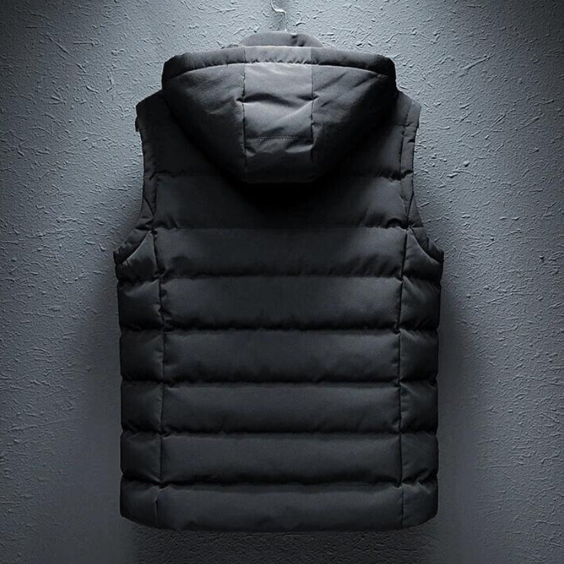 Men's Gilet Hooded Puffer | Winter