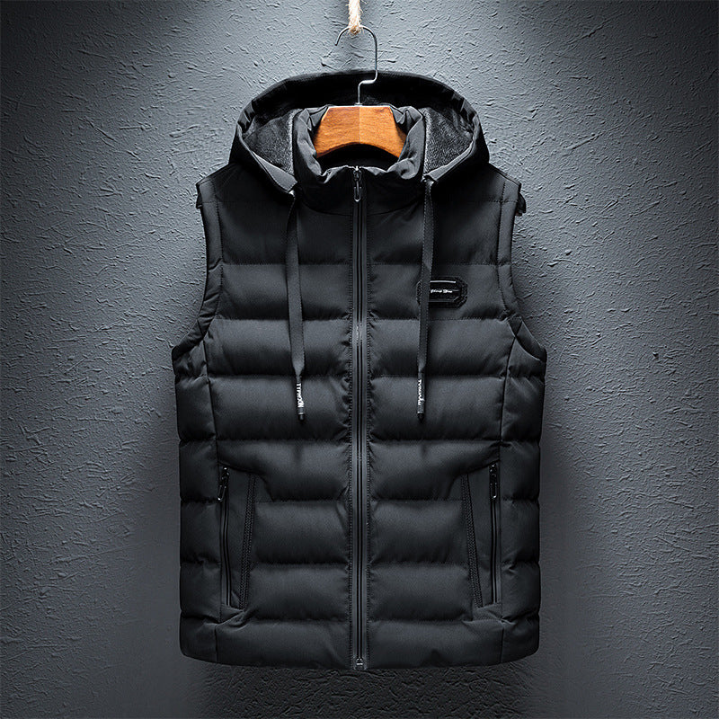 Men's Gilet Hooded Puffer | Winter