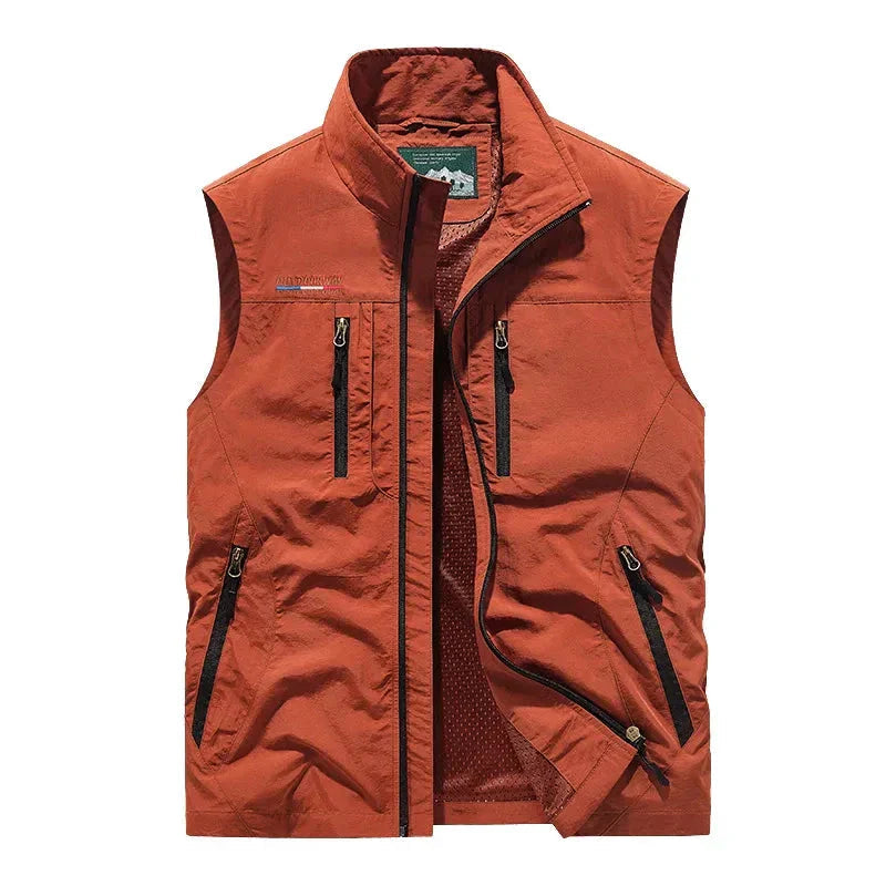 Men's Gilet Outdoor Multi-Pocket | Lightweight