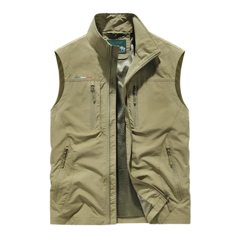 Men's Gilet Outdoor Multi-Pocket | Lightweight