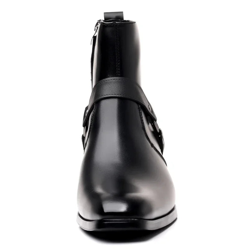 Men's High Chelsea Boots With Heel Detail | Boots