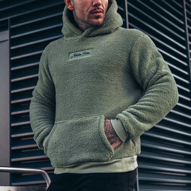 Men's Hoodie Fleece | Warm