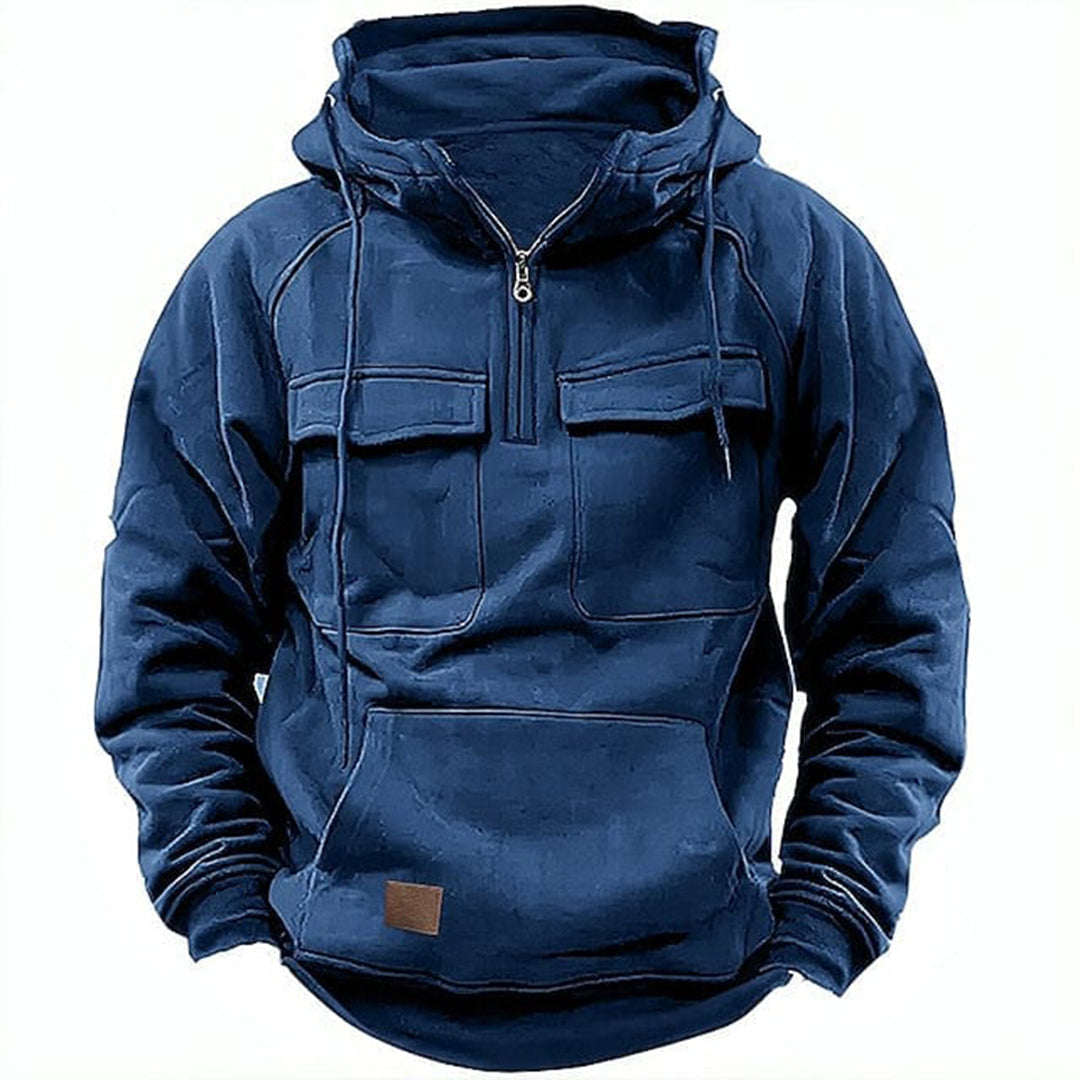 Men's Hoodie Half Zip | Utility