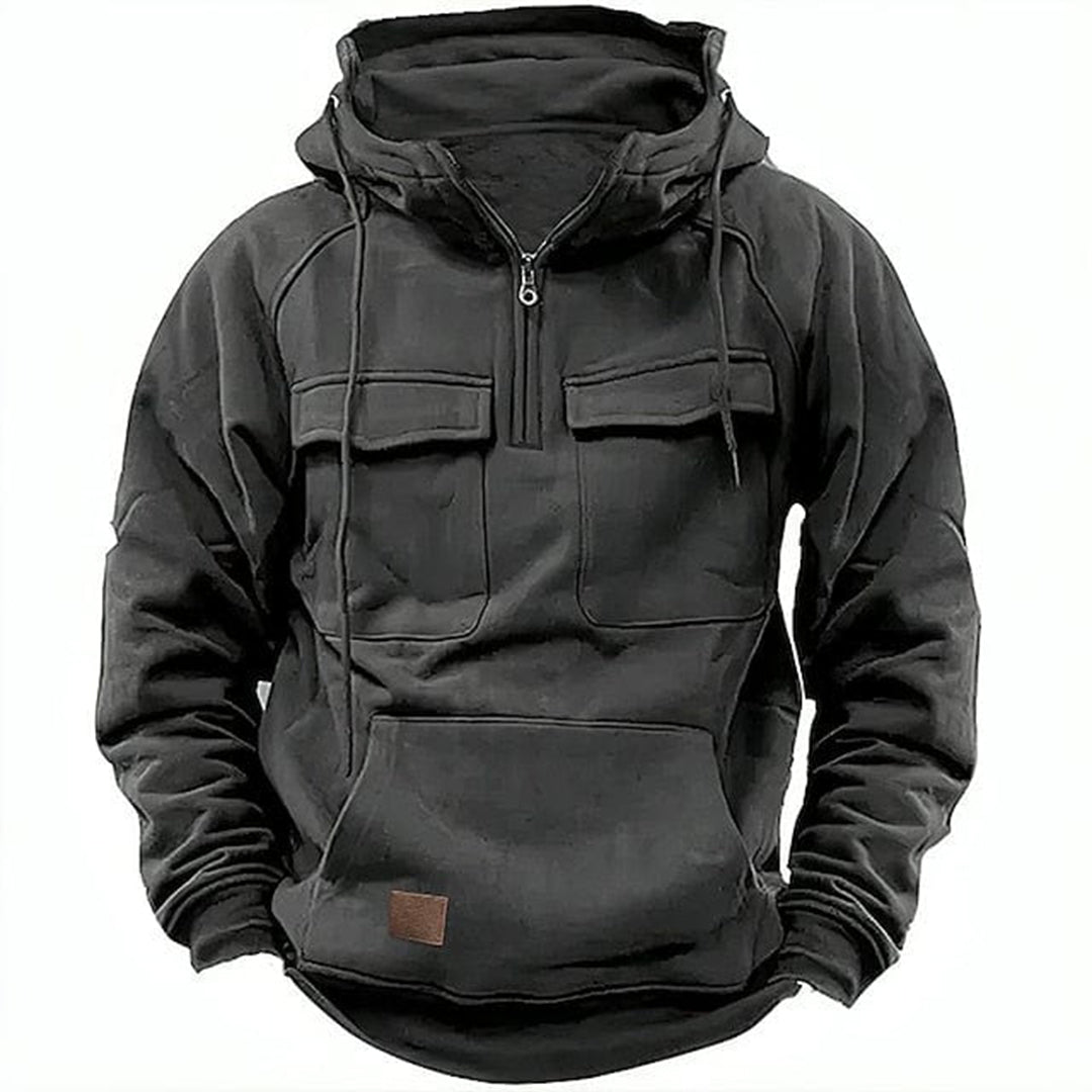 Men's Hoodie Half Zip | Utility