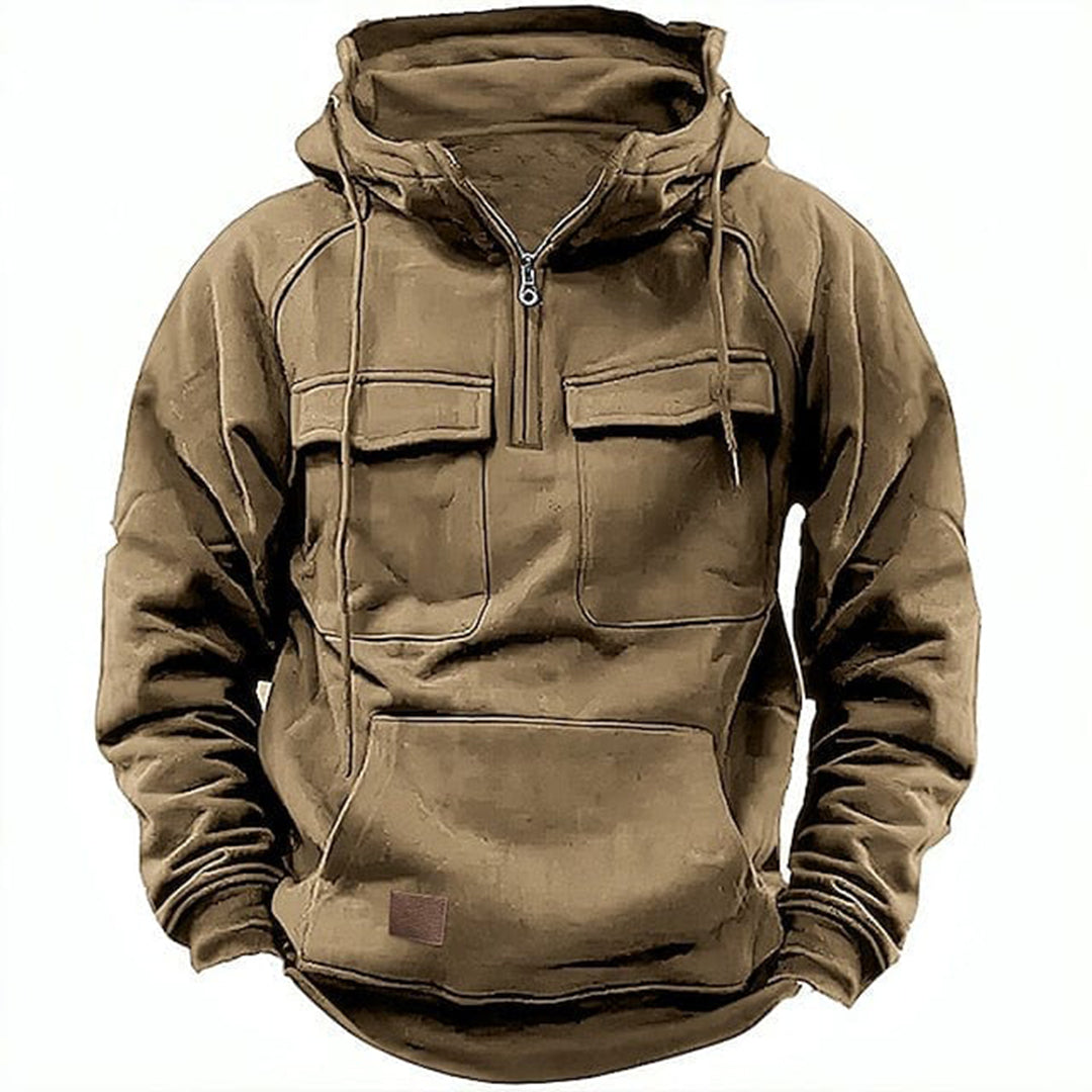 Men's Hoodie Half Zip | Utility