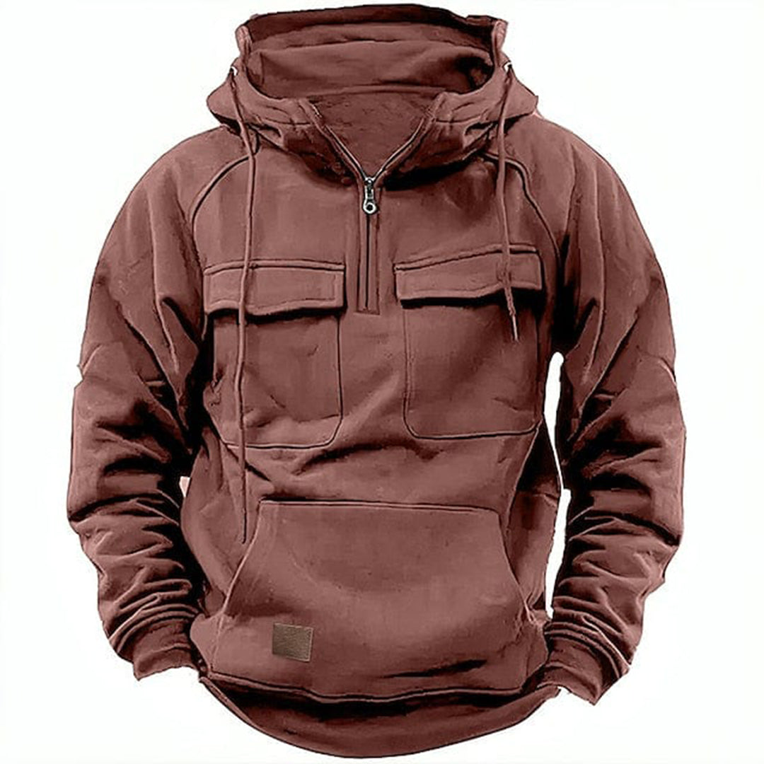 Men's Hoodie Half Zip | Utility