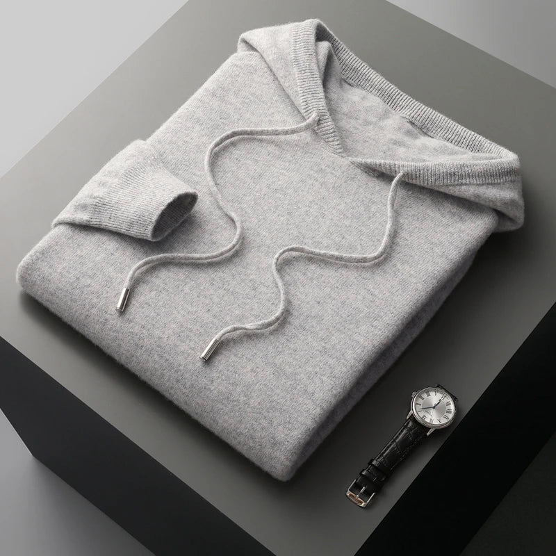 Men's Hoodie Knitted Soft Fit | Minimal