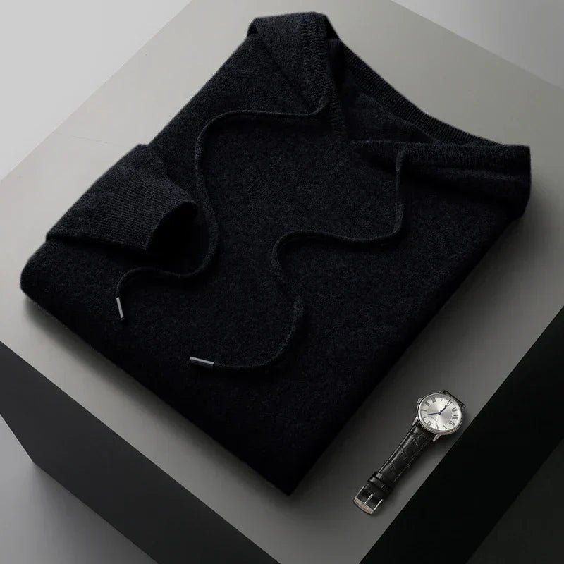 Men's Hoodie Knitted Soft Fit | Minimal