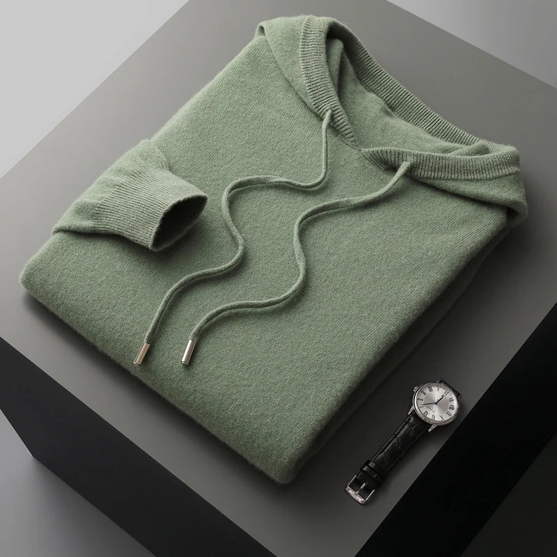 Men's Hoodie Knitted Soft Fit | Minimal