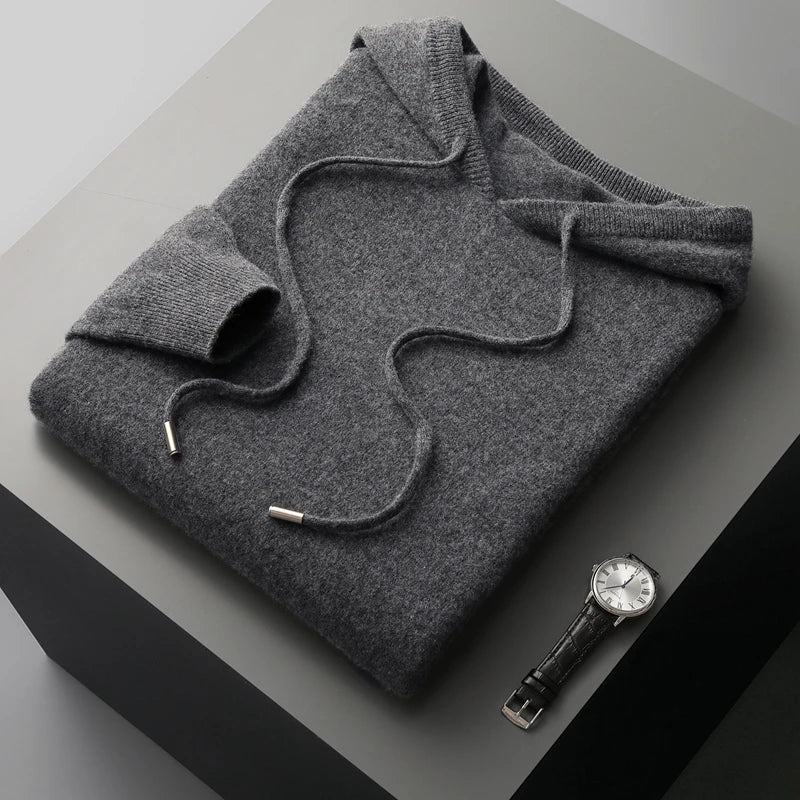 Men's Hoodie Knitted Soft Fit | Minimal