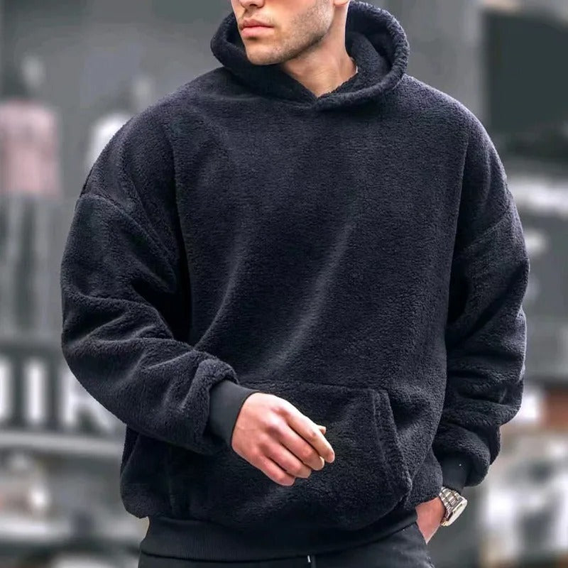 Men's Hoodie Teddy Fleece | Oversized