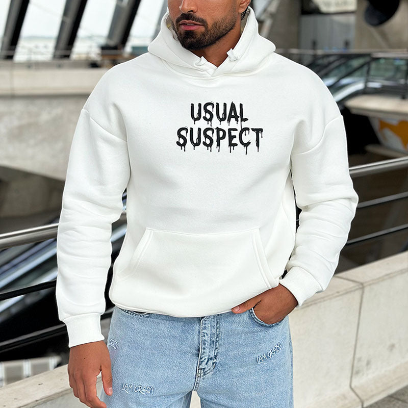 Men's Hoodie Usual Suspect Print | Streetwear