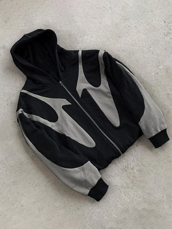 Men's Hoodie Zip Up | Oversized