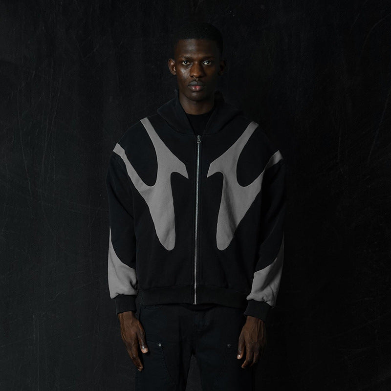 Men's Hoodie Zip Up | Oversized