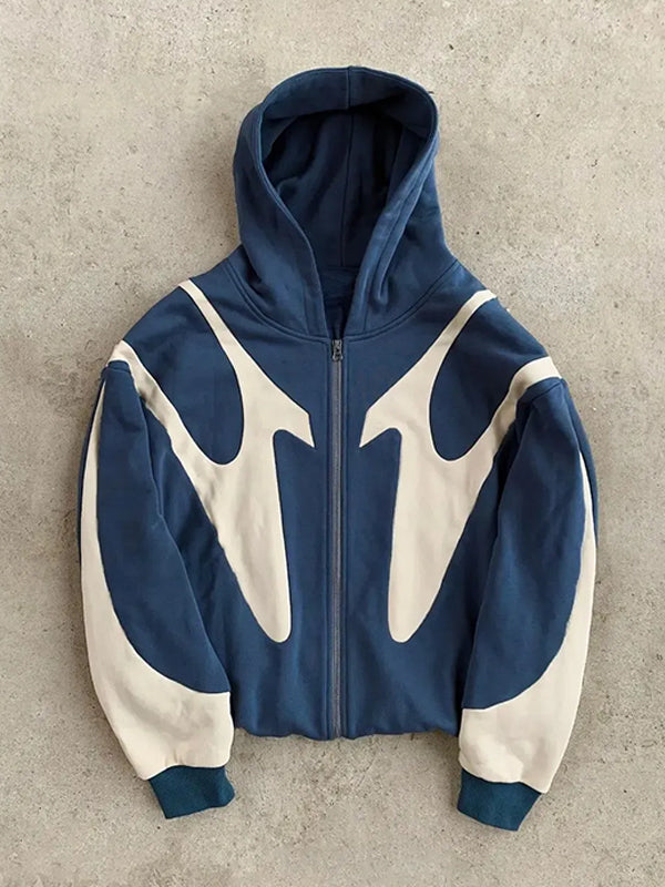 Men's Hoodie Zip Up | Oversized