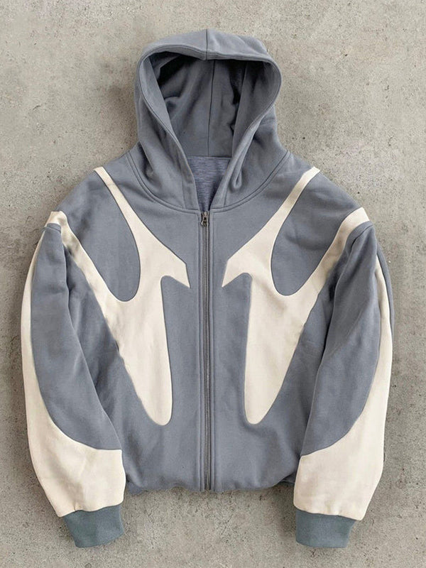 Men's Hoodie Zip Up | Oversized