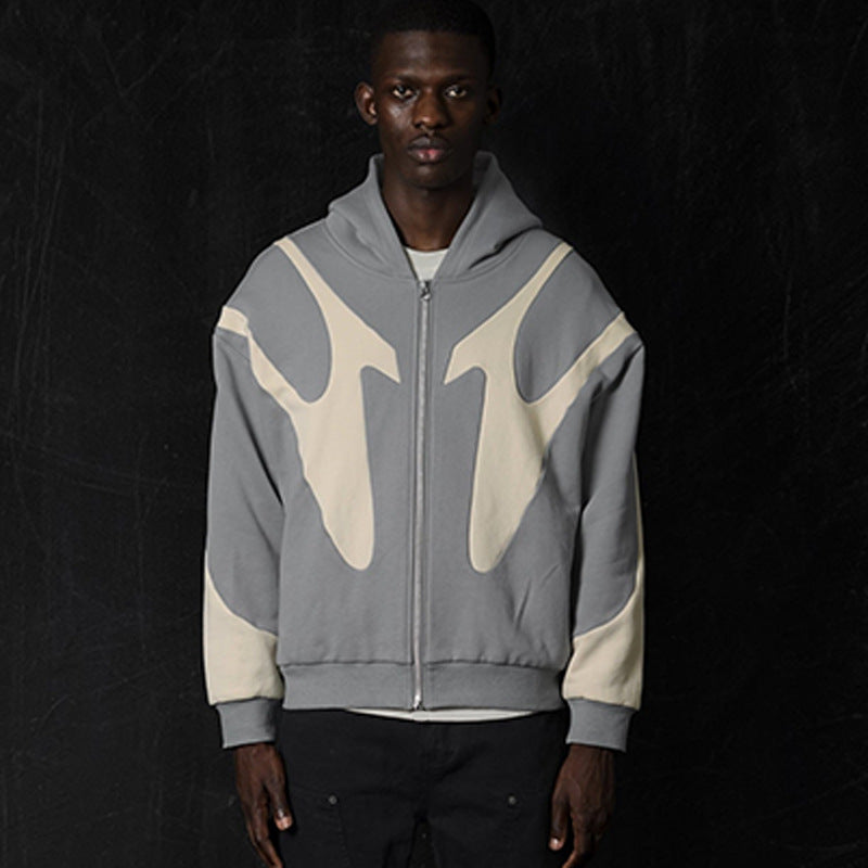 Men's Hoodie Zip Up | Oversized