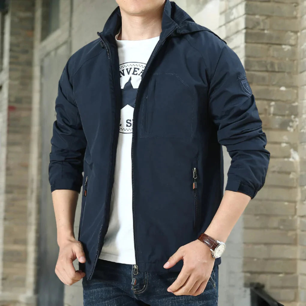 Men's Jacket Casual Zip Up | Lightweight