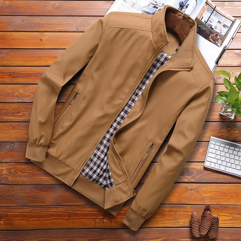 Men's Jacket Zip Up | Casual Bomber