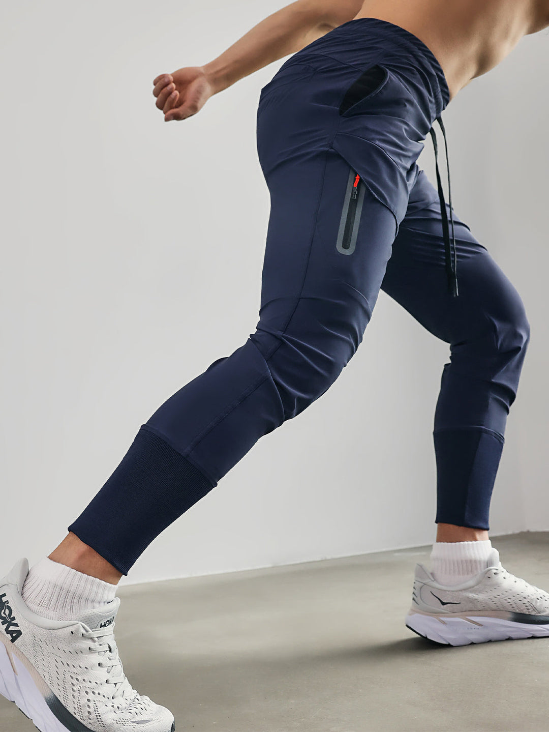 Men's Joggers Gym Zipper Pockets | Slim Fit