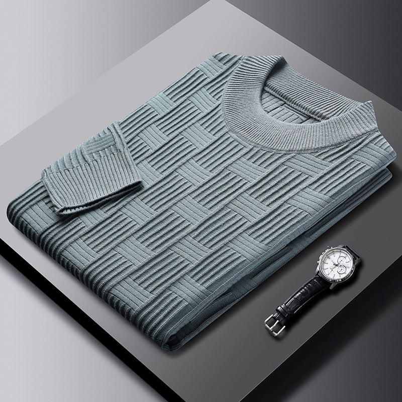 Men's Jumper Crew Neck Knitted | Winter