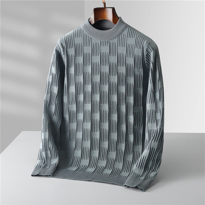 Men's Jumper Crew Neck Knitted | Winter