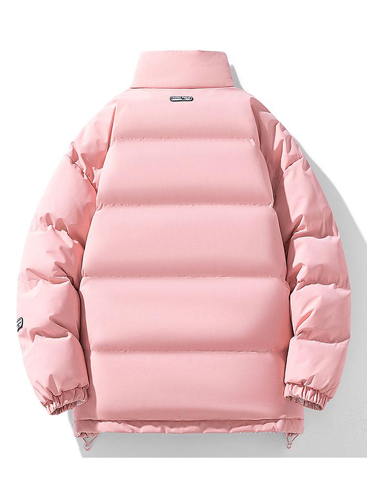 Men's Puffer Jacket Reversible Pattern Lined | Winter