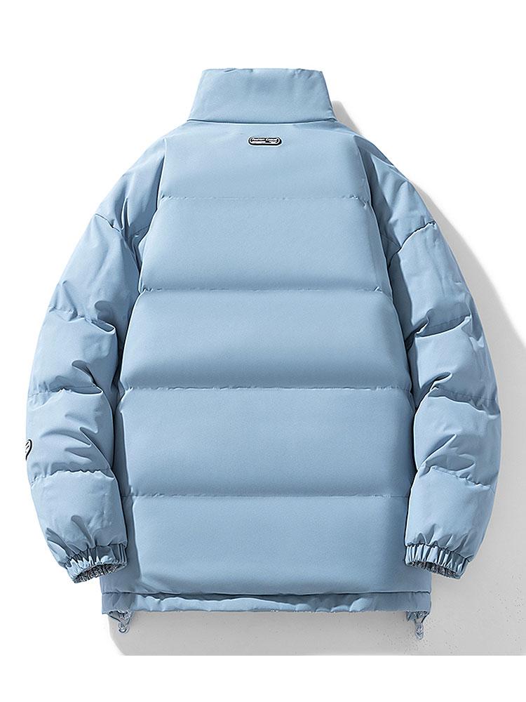 Men's Puffer Jacket Reversible Pattern Lined | Winter