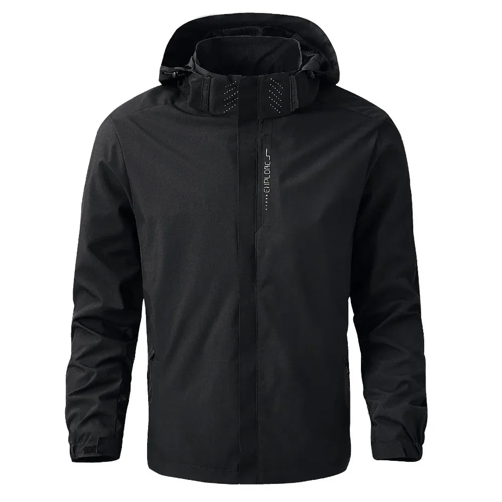 Men's Rain Jacket Hooded | Windbreaker