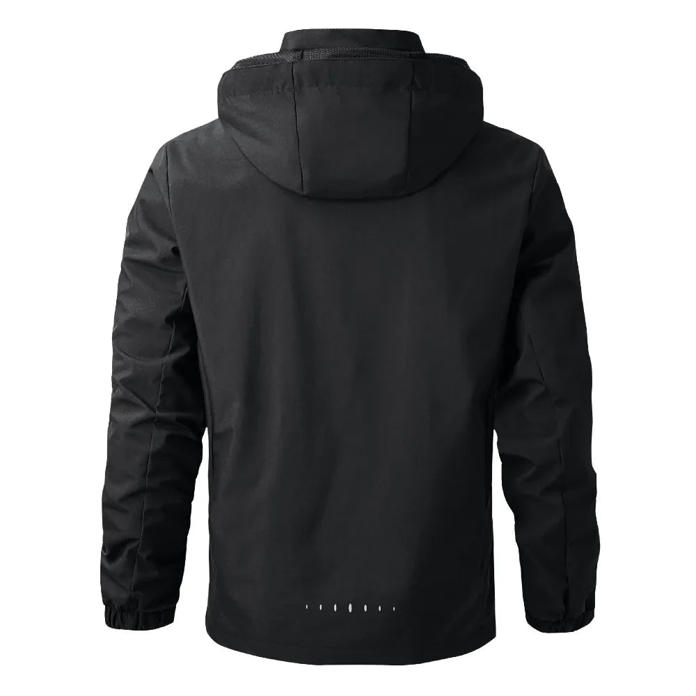 Men's Rain Jacket Hooded | Windbreaker